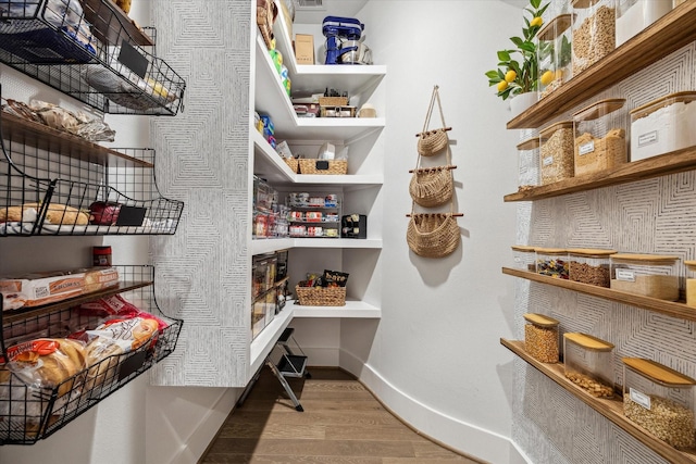 view of pantry
