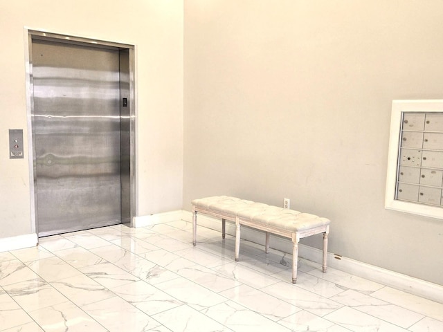 100 Willard St Unit 46, Houston, TX 77006 - interior space featuring elevator and mail area