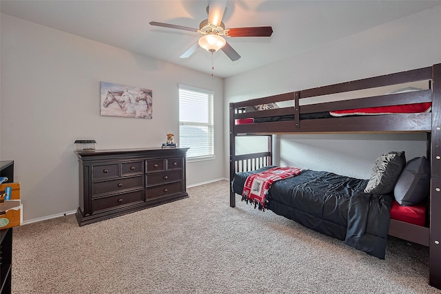 23806 Naples Shore Dr, Katy, TX 77493 - bedroom featuring baseboards, ceiling fan, and carpet