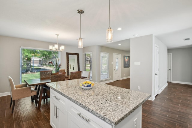 1006 Glacier Hill Dr, Houston, TX 77077 - kitchen featuring baseboards, dark wood finished floors, and recessed lighting