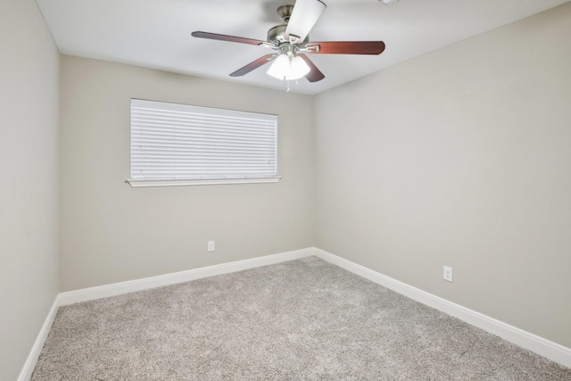 1006 Glacier Hill Dr, Houston, TX 77077 - unfurnished room featuring carpet flooring, ceiling fan, and baseboards