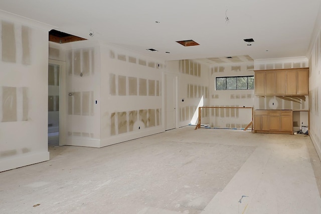 view of empty room