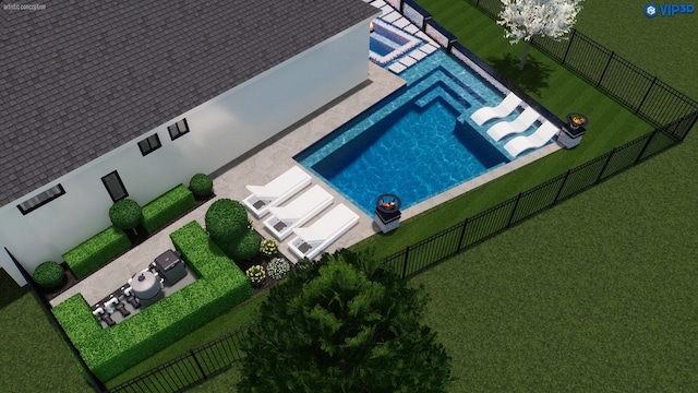 bird's eye view