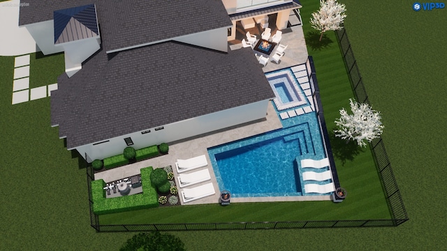 bird's eye view