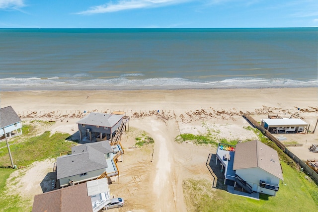 aerial view of expansive coastline