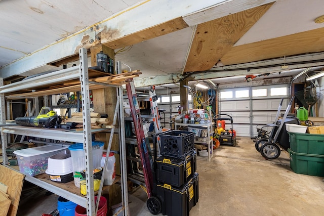 16634 Francis Drake Rd, Jamaica Beach, TX 77554 - view of garage