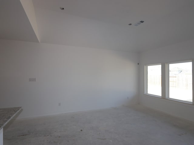 8042 Kay Harbor Dr, Cypress, TX 77433 - spare room with unfinished concrete floors