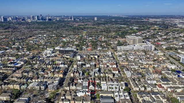 609 Reinicke St, Houston, TX 77007 - birds eye view of property