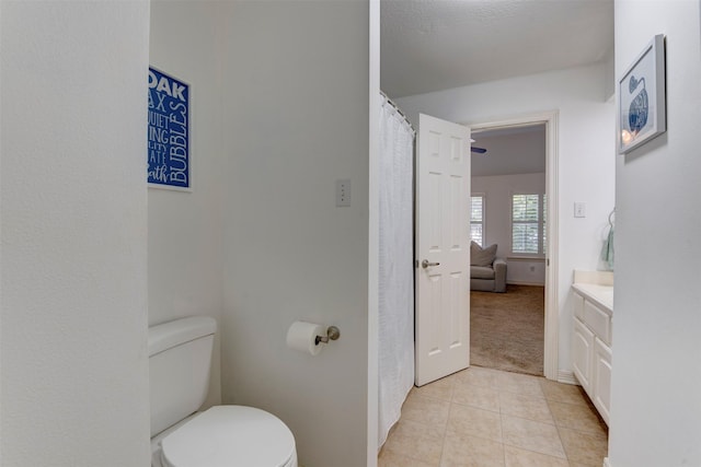 15122 Windsdowne Ln, Cypress, TX 77429 - bathroom featuring vanity and tile patterned floors