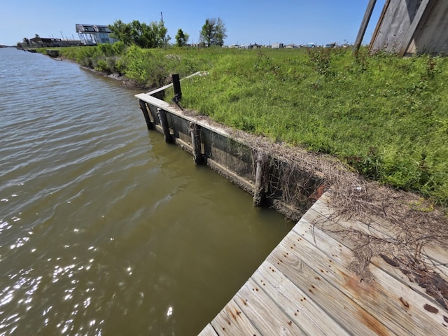 900 Mariner St, Sargent, TX 77414 - view of dock with a water view