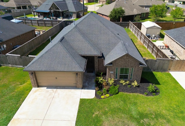 aerial view