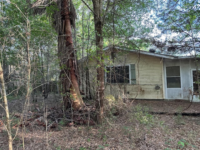 view of side of home
