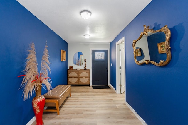 3718 Prudence Dr, Houston, TX 77045 - foyer with wood finished floors and baseboards