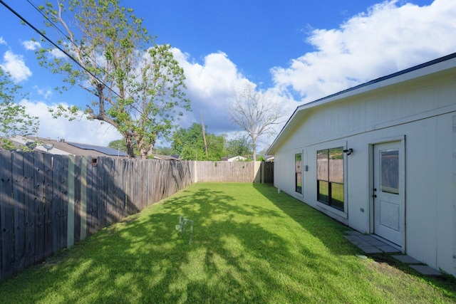 3718 Prudence Dr, Houston, TX 77045 - view of yard with a fenced backyard
