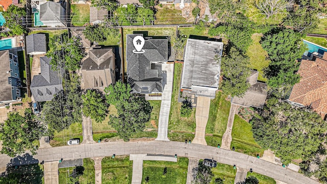 drone / aerial view