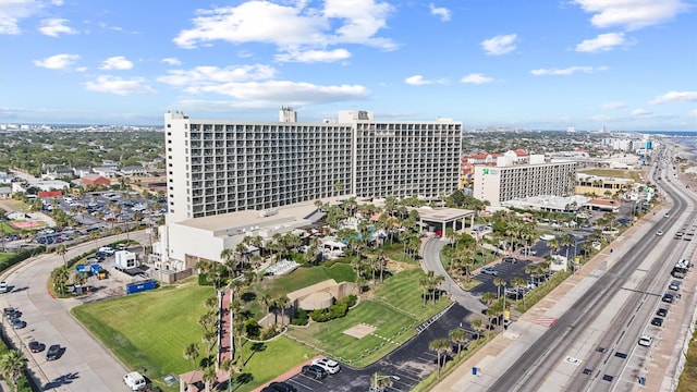 5220 Seawall Blvd Unit 1134C, Galveston, TX 77551 - drone / aerial view featuring a view of city