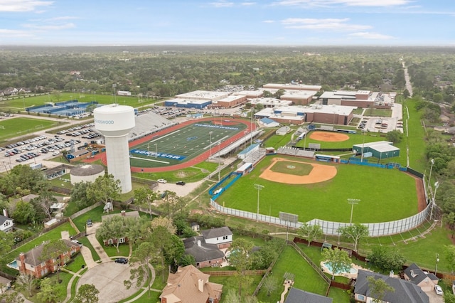 bird's eye view