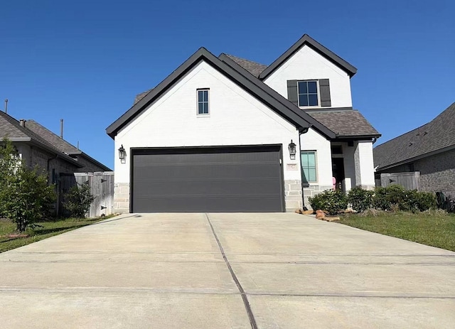 10427 Cecilia Star Ln, Richmond, TX 77406 - view of front of property featuring concrete driveway and a shingled roof