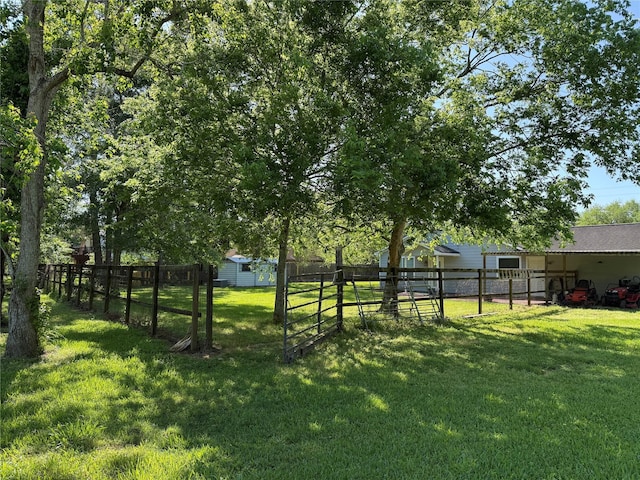 8703 County Road 48, Rosharon, TX 77583 - view of yard