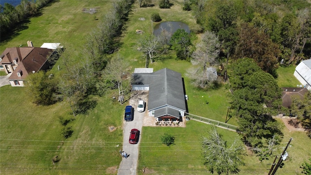 8703 County Road 48, Rosharon, TX 77583 - aerial view of a large body of water