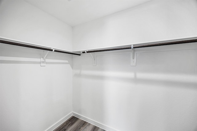 12305 Brandenburg Gate Dr, Houston, TX 77047 - spacious closet with dark wood finished floors