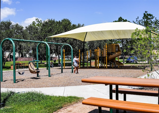 view of community play area