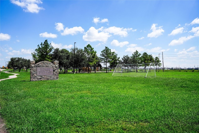 view of property's community