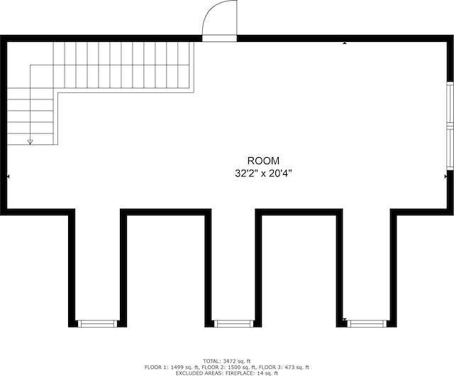 6114 Truro St, Houston, TX 77007 - floor plan