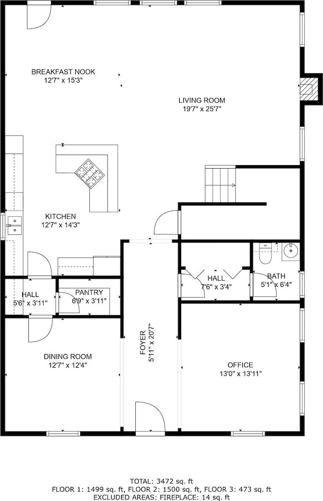 6114 Truro St, Houston, TX 77007 - view of layout