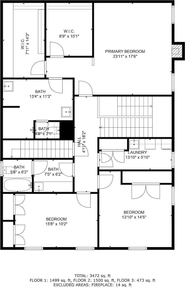 6114 Truro St, Houston, TX 77007 - view of layout