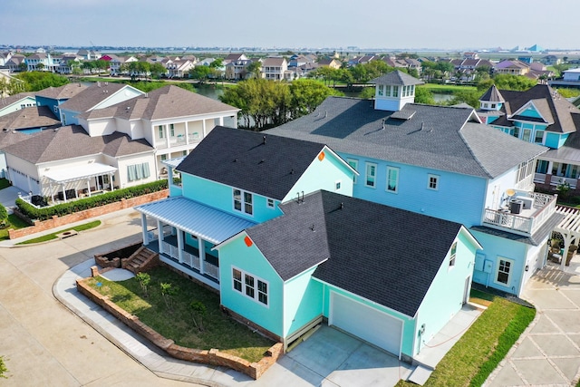 13 Caravelle Ct, Galveston, TX 77554 - aerial perspective of suburban area