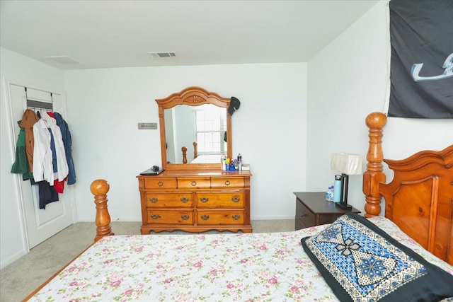 17014 Wild Stream Ct, Conroe, TX 77302 - carpeted bedroom with baseboards and visible vents