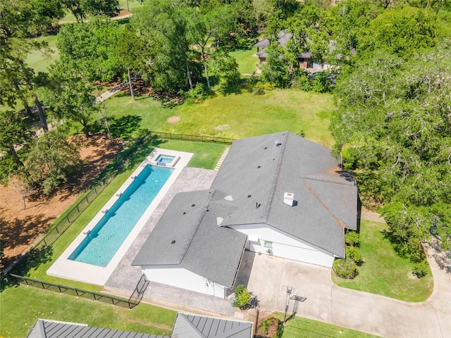 14227 Indian Wells Dr, Houston, TX 77069 - view of subject property featuring a pool area