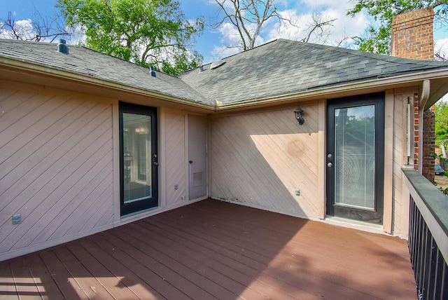 view of deck