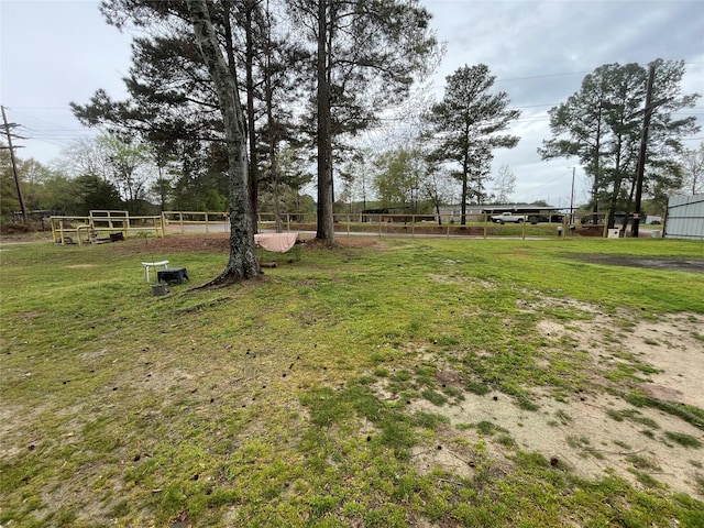 406 W Liberty Rd, Harleton, TX 75651 - view of yard featuring fence