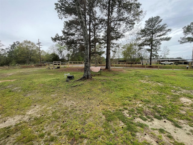 406 W Liberty Rd, Harleton, TX 75651 - view of yard featuring fence