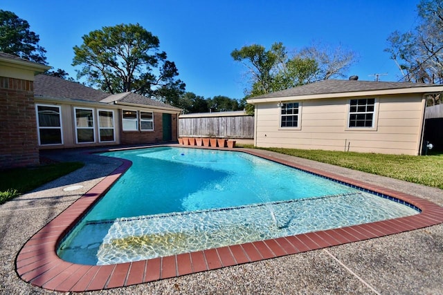 5718 Benning Dr, Houston, TX 77096 - view of pool with fence