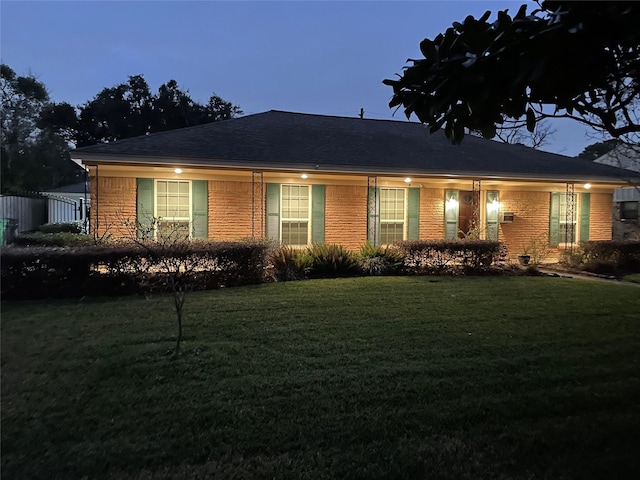 5718 Benning Dr, Houston, TX 77096 - single story home featuring a front yard and brick siding
