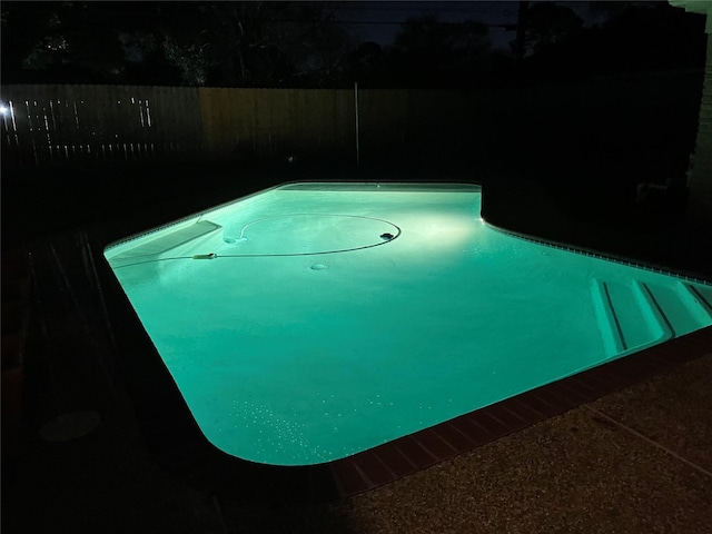 5718 Benning Dr, Houston, TX 77096 - view of swimming pool featuring fence
