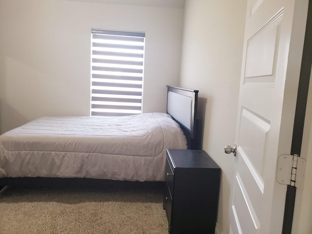 bedroom with carpet flooring