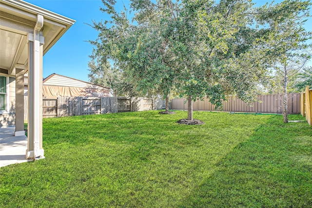 514 Remington Green Ct, Houston, TX 77073 - view of yard with a fenced backyard