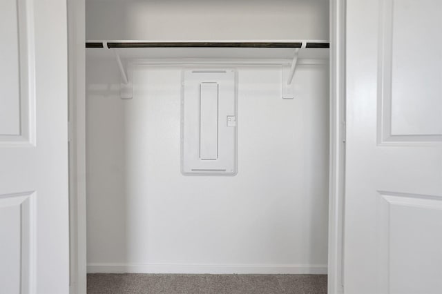 view of closet