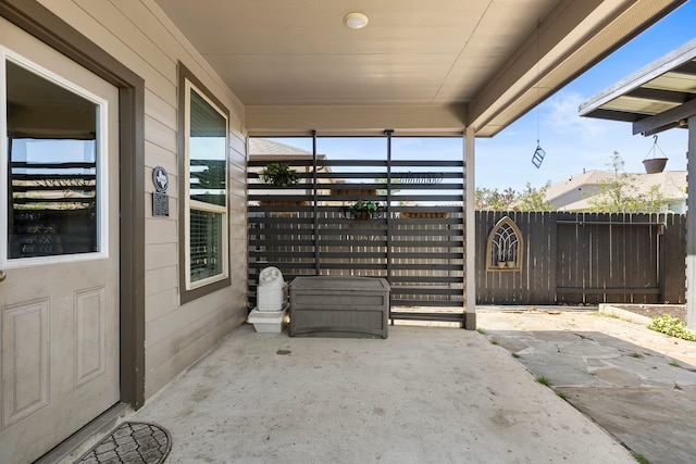 12420 Southern Trail Ct, Magnolia, TX 77354 - view of patio with fence