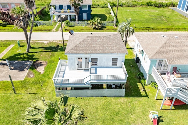11213 Schwartz Dr, Galveston, TX 77554 - aerial view