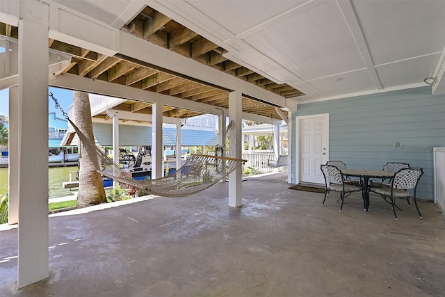 view of patio