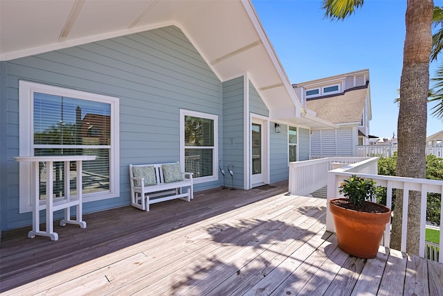 view of deck