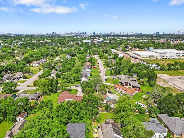 6109 Wayland St, Houston, TX 77021 - drone / aerial view of skyline