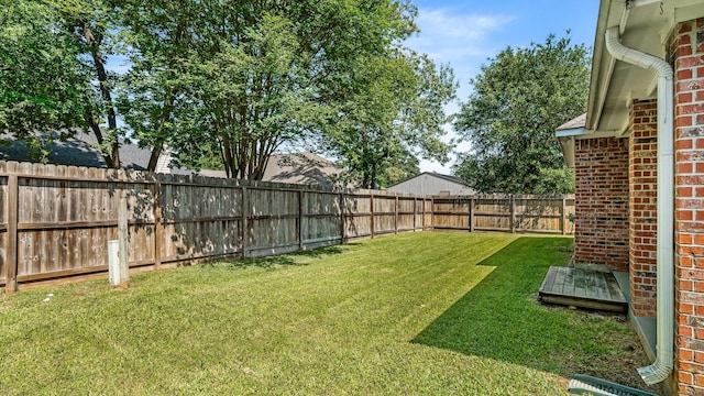 11926 Brightwood Dr, Montgomery, TX 77356 - view of yard with a fenced backyard