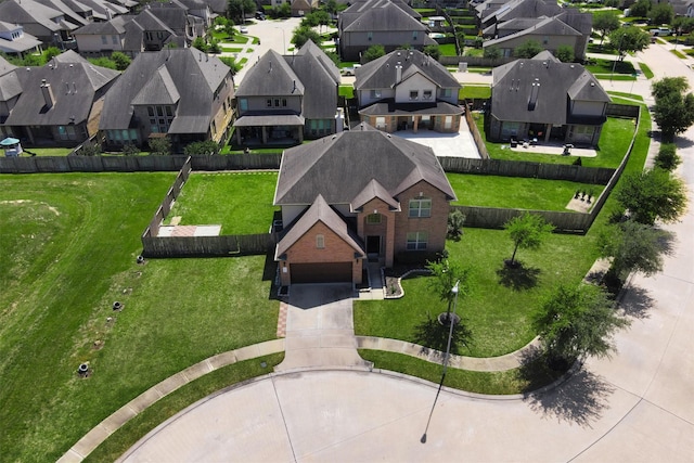 3315 Brampton Island Dr, Katy, TX 77494 - drone / aerial view with a residential view