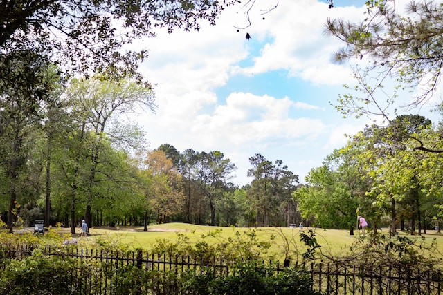 exterior space featuring fence